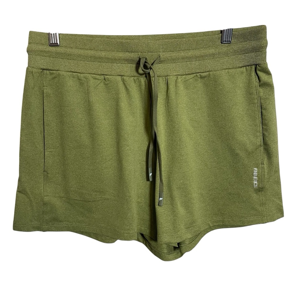 Fabletics Stretch Jersey Short NWT $49.95 Green